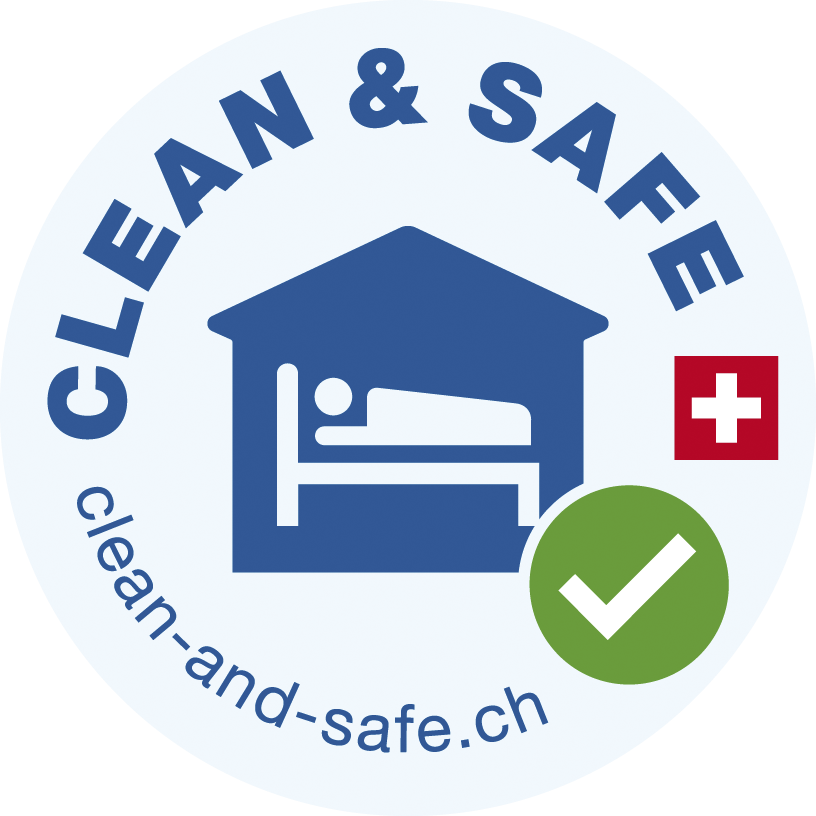 Logo Covid Clean and safe 2020-2022
